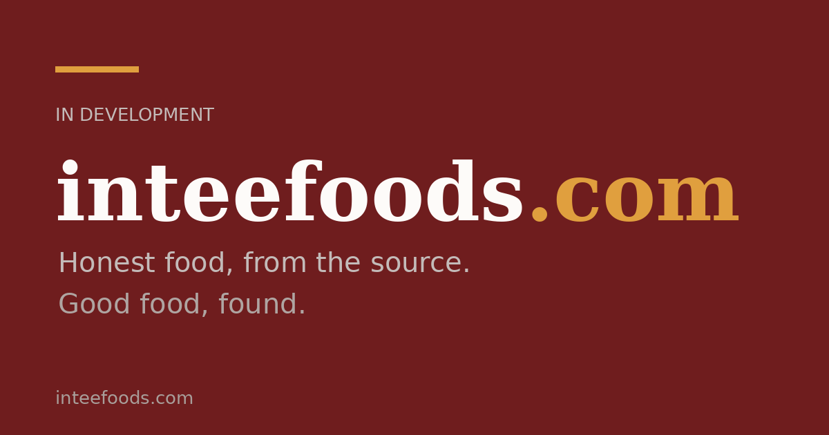Link preview image for inteefoods.com